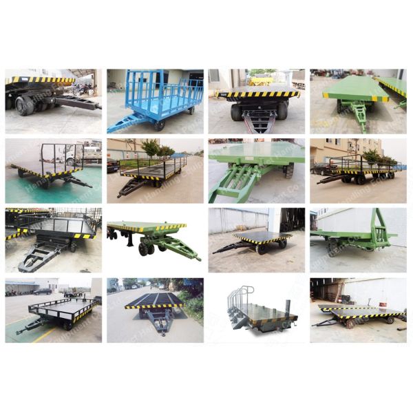 No Powered Cast Steel Plate Industry Railroad Trailer Forklift Towing Vehicle