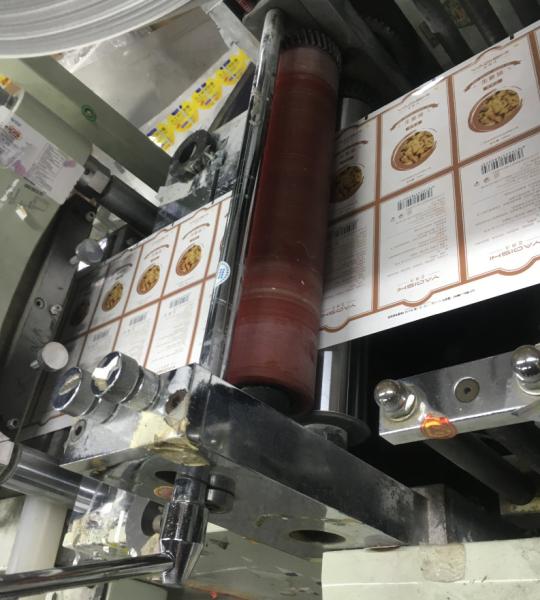 Good Quality Roll to Roll Label Die Cutting Machine Economic Automatic Adhesive Label Roll Die Cutting Machine