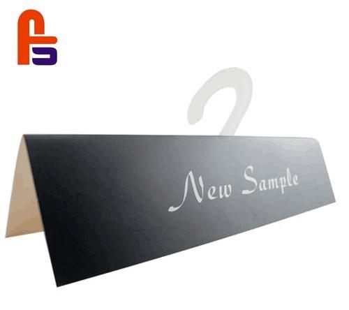 Irregularity Paper Custom Cardboard Hangers Printing Thick For Flip Flops