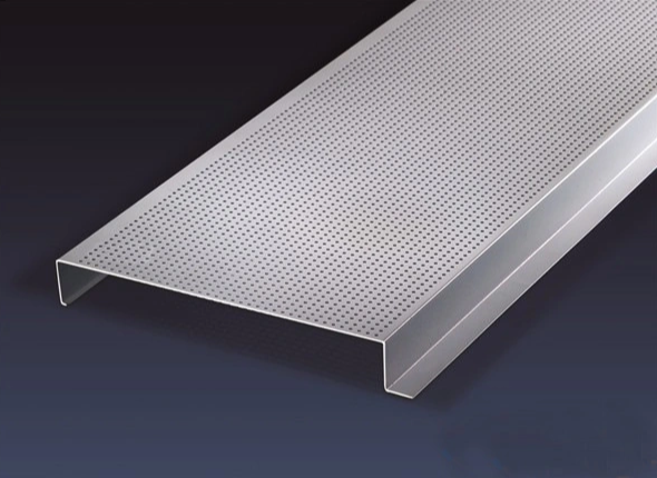 H Strip Concealed Decorative Ceiling Planks 150mm 200mm Width For Commercial Building