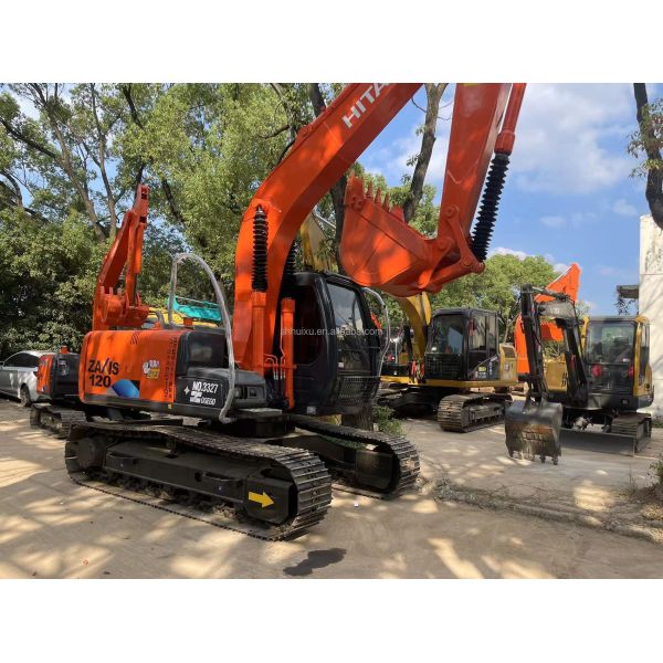Zx120 Used Hitachi Excavator 12 Ton 0.5m3 Used Crawler Excavator