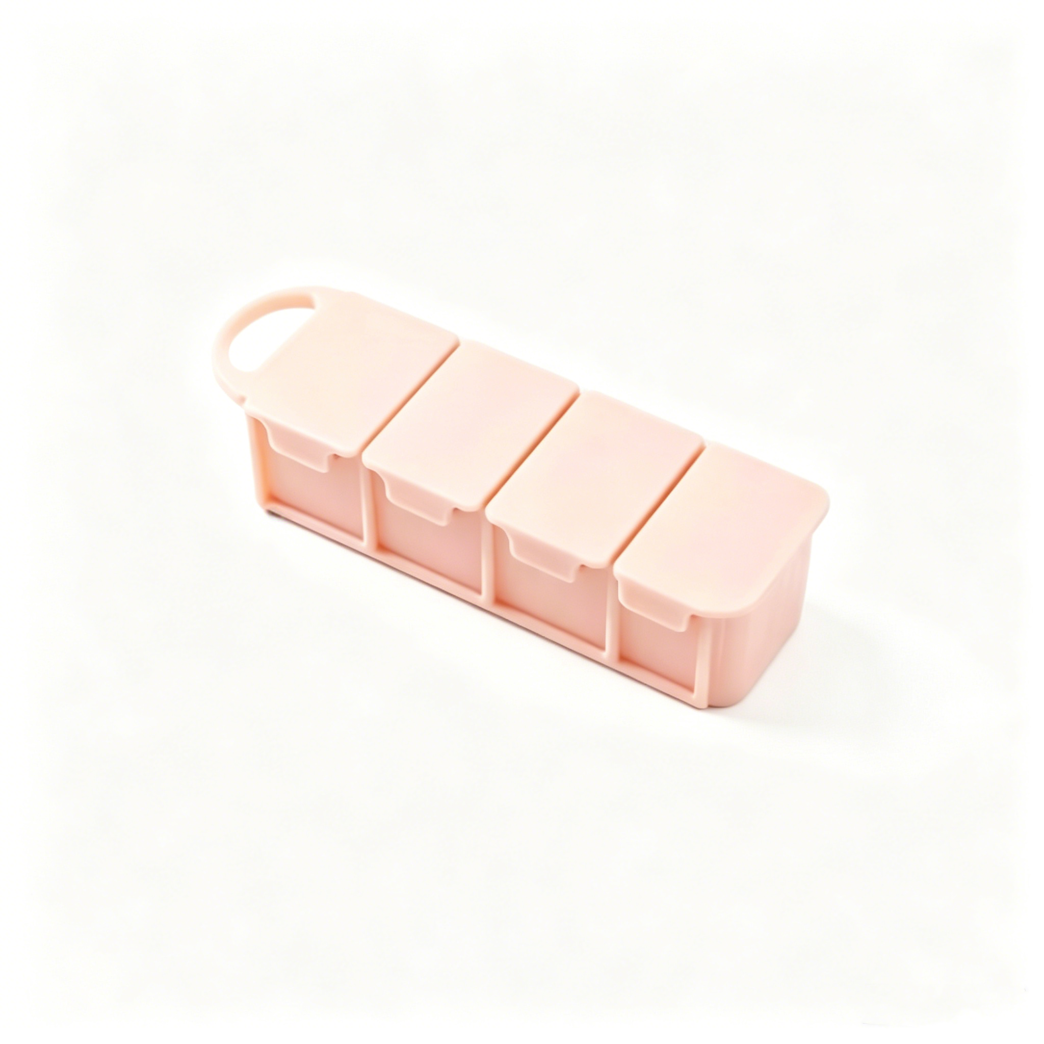 Wholesale Customizable Easy Open Plastic Capsule Organizer Cute PP Material Travel Pill Case Candy Color for Daily Use