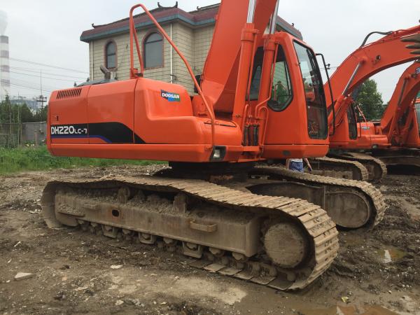 Used doosan excavator DH 220LC-7 for sale