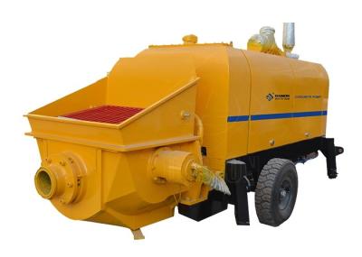 Hydraulic Cement Pumping Equipment , Small Portable Concrete Pump Machine