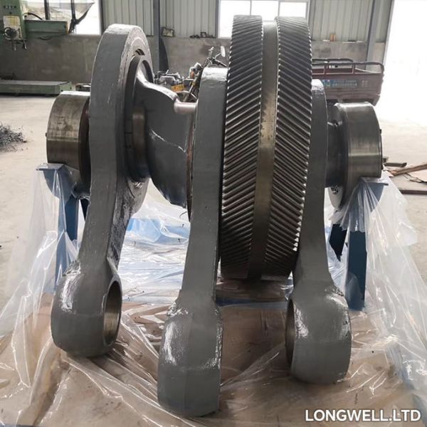 Rod de conexión de la bomba de barro del cigüeñal HONGHUA HHF1600 bomba de barro piezas de repuesto de acero de aleación