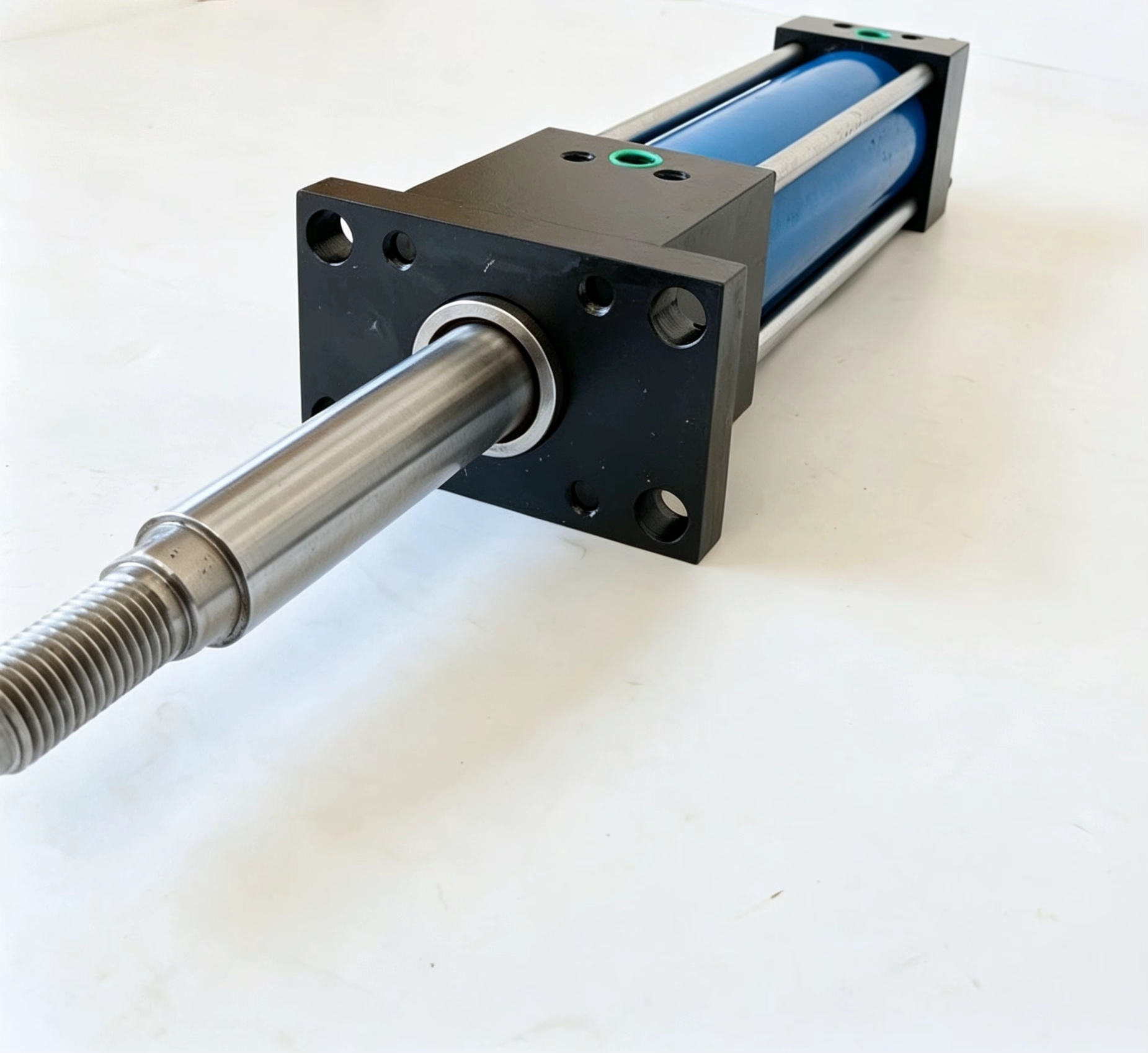 Customized High-Strength Quenched-and-Tempered Alloy Steel Hydraulic Actuator Piston Rod with Precision Polishing and Hard-Chrome Plating