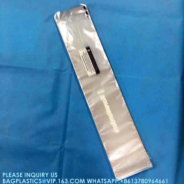 Biodegradable Recycle Food Bag For Packaging BOPP CPP PE Plastic Wicket Bags With Gusset Cellophane Bag