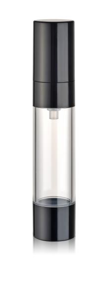 Skincare Packaging As Airless Vacuum Plastic Cosmetic Container Lotion Screw Cap Pump Bottle