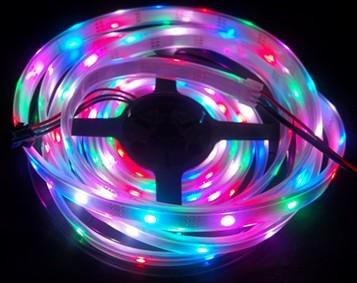 Flexible WS2811 5V Digital led strip RGB Full color
