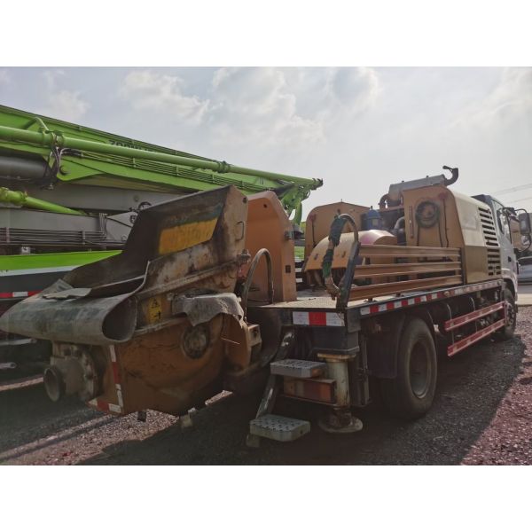 SANY Pompes de ligne montées sur camion d'occasion 108-20MPa Pompes de béton équipées de véhicules 80434CBM