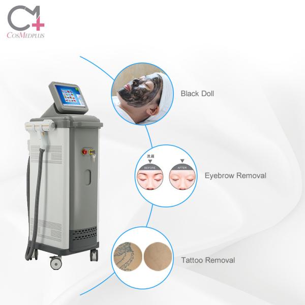 Professional Tattoo Removal Laser Beauty Instrument with Water Cooling Air Cooling