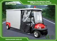 2 batterie Trojan électrique de la voiture 3.7KW 48V d'ambulance de Seater avec la boîte de cargaison