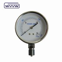 0-15 Kpa MmAq Capsule Pressure Gauge Connexion au fond en acier inoxydable