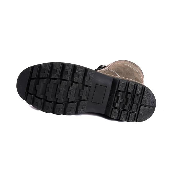 Shengjie Black Footwear Customizable Work Shoes for Men Steel Toe Waterproof Anti-slip Work boots high cut shoes