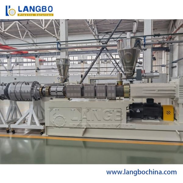 Automatic Pvc Twin Screw Extruder