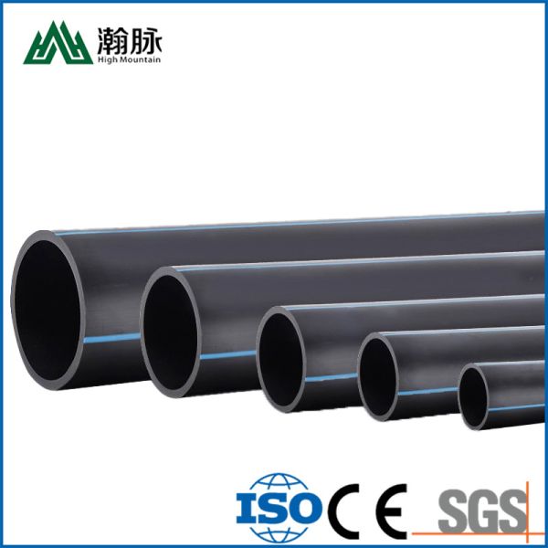 Pipa de suministro de agua subterránea de PE100 HDPE de diámetro de gran tamaño de 1000 mm