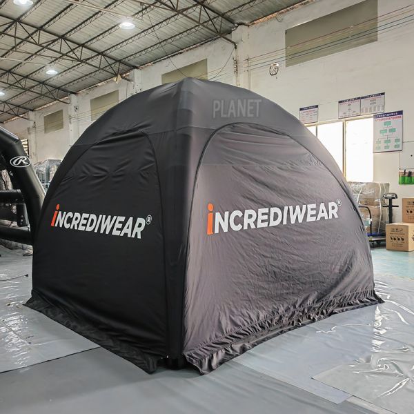 Eventos de exposições portáteis ao ar livre Tenda inflável à prova de ar com cobertura inflável Tenda de aranha inflável