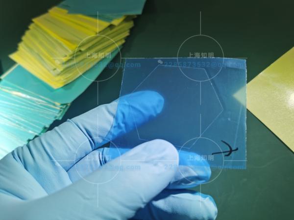 Épaisseur de Sapphire Glass Wafers 0.1mm d'hexagone de polygone