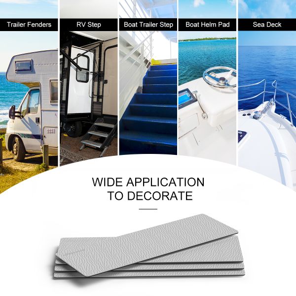 EVA Foam Pads Non-Slip Deck Mats for Waterproof Stair Protection in Modern Design Style