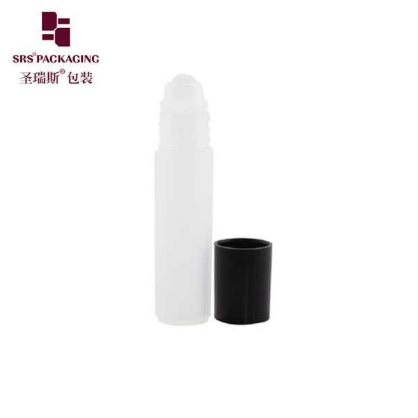 5ml Matte Frosted Plastic Roll On Bottle with Custom Logo Printing - Essential Oil Perfume