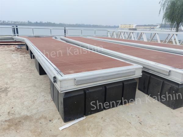 Marine Aluminum Floating Dock Float Pontoon Marina Float Dock Gangway