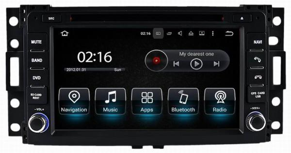 Ouchuangbo auto radio stereo android 5.1 for Hummer H3 with gps BT wifi 16GB SWC
