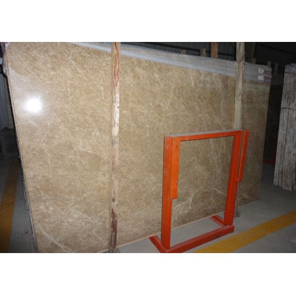 Light Emperador Real Marble Slab Countertop For Bathroom Wall Floor