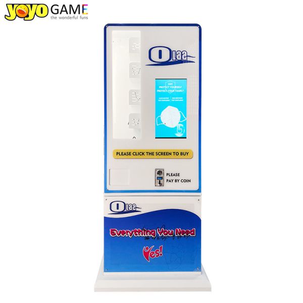 Manufacturer Automatic Smart Touch Screen Credit Mask Medical Supplies Vending Machine In Hospital