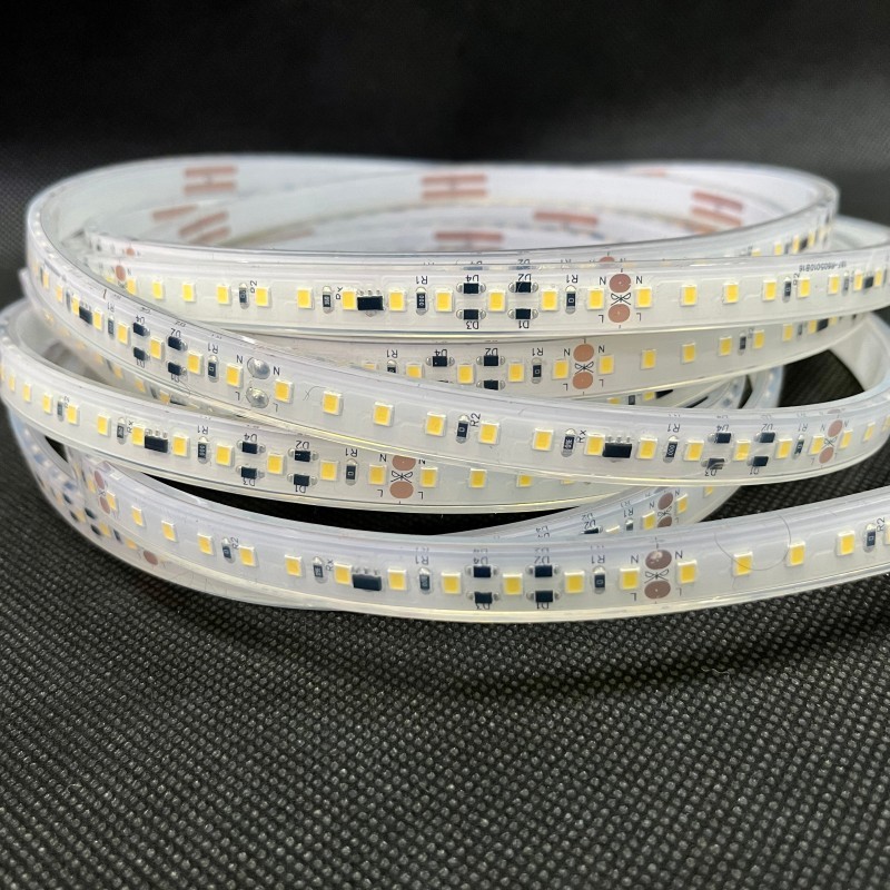 IP68 Waterproof AC220V LED Flex Strip SMD2835 120led/M White 6500k 4000k 3000k