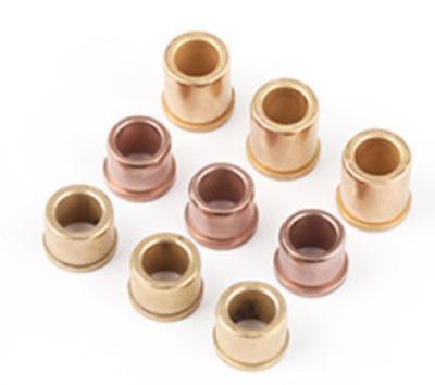 High Precision Sintered Bronze Bushing Bearings Cylinder Shape For Gearbox