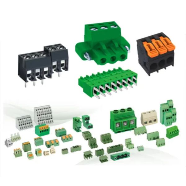 PBT Electric Connector Molding Machined Precision Parts