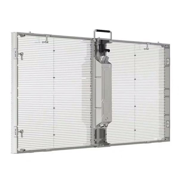 IP65 P8.3 LED Mesh Screen High Transparency Aluminum Cabinet