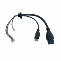 Armoire de câble RJ45 Base Assemblage de câble personnalisé pour caméra IP MX1.25-8PIN 026