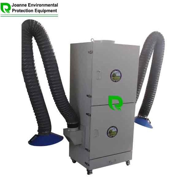 PLC Control Laser Fume Extractor With Pre-Filter Dust Purifier Self Cleaning System