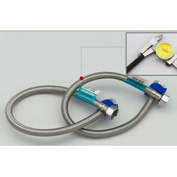 Hose Cover Stainless Steel Braided Sleeving Automotive Metallic Protection Durable