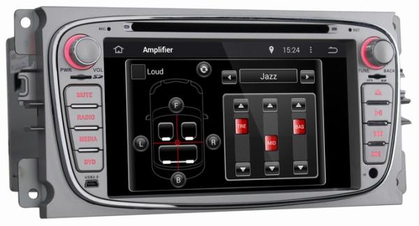 Ouchuangbo Car Stereo Radio GPS Navi Wifi Ford Focus /Mondeo /Transit Connect Android 4.4