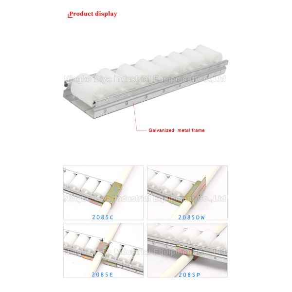 Промышленное оборудование следа ролика сплава рельса подачи для транспорта полки хранения