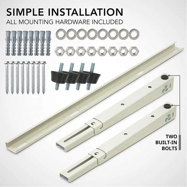200 Lbs Ac Unit Bracket Universal Air Conditioner Holder Bracket