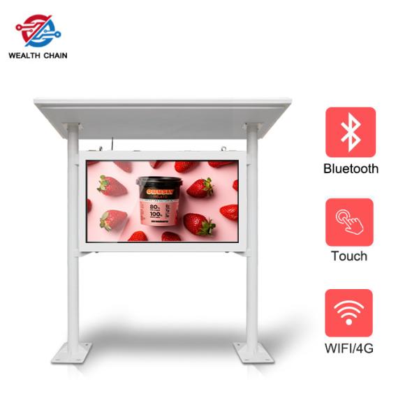 Interesting Media Player Liquid Crystal signage Display In 65 75 86 100