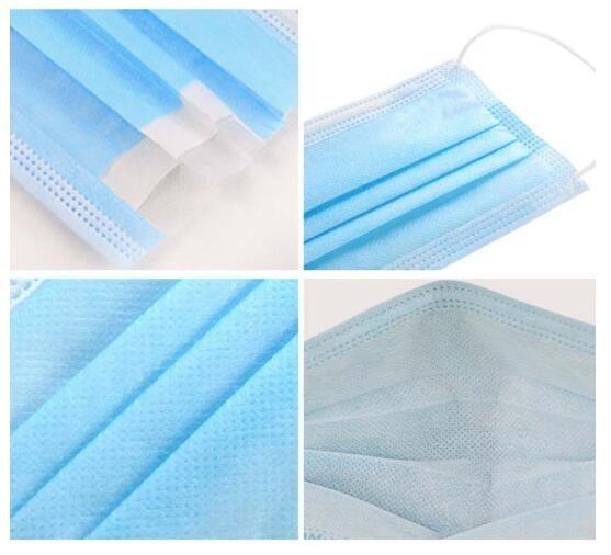 Anti Dust Medical Grade Face Mask  , Earloop Face Mask High Filtration Capacity