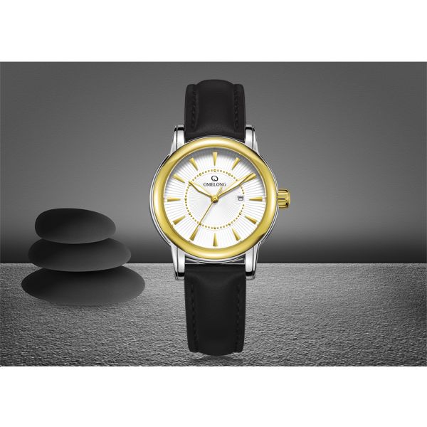 Нержавеющая сталь цветов дозора кварца женщин моды множественная сделать 30mm водостойким