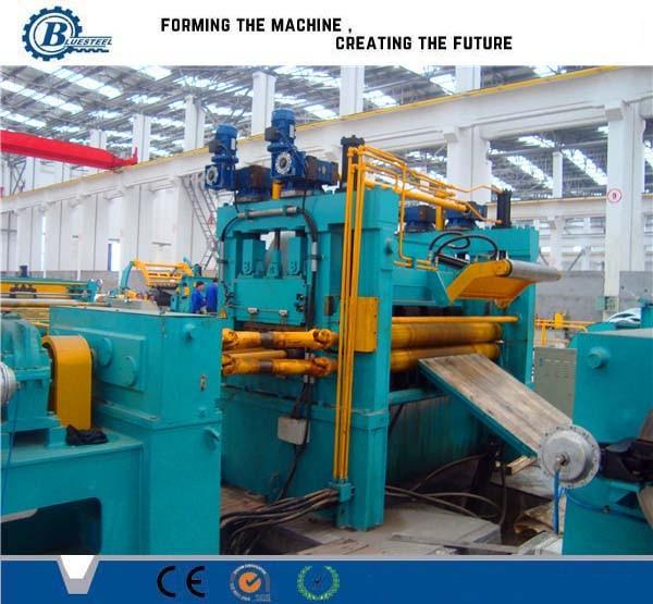 Max 25T Shearing Line With Customizable Recoiler ID 610mm
