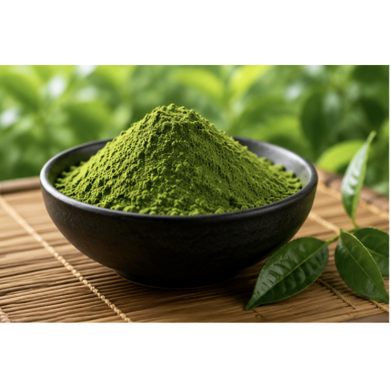 Antioxidant Functional Pure Matcha Powder Sweetened Nutraceutical Grade Dietary Supplement
