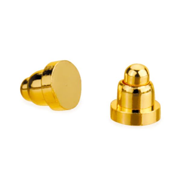 2.54mm Spring Loaded POGO Pin 5V 2A Gold Plated 4 Pins Magnetic Pogo Pin Connector