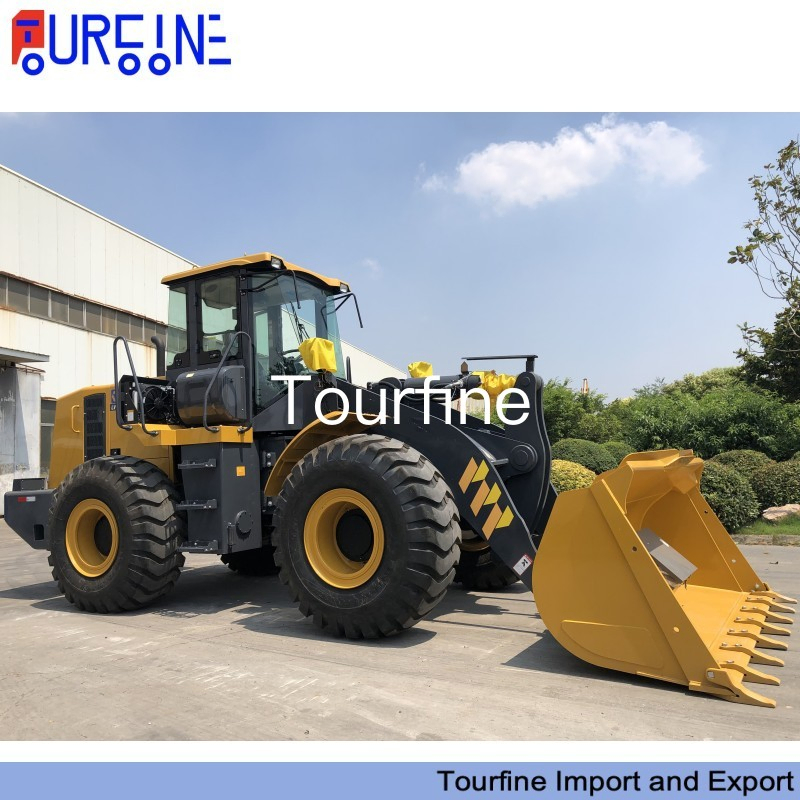Construction Wheel Loader With Fork Xcmg LW500FN For 5 Ton Material Handling