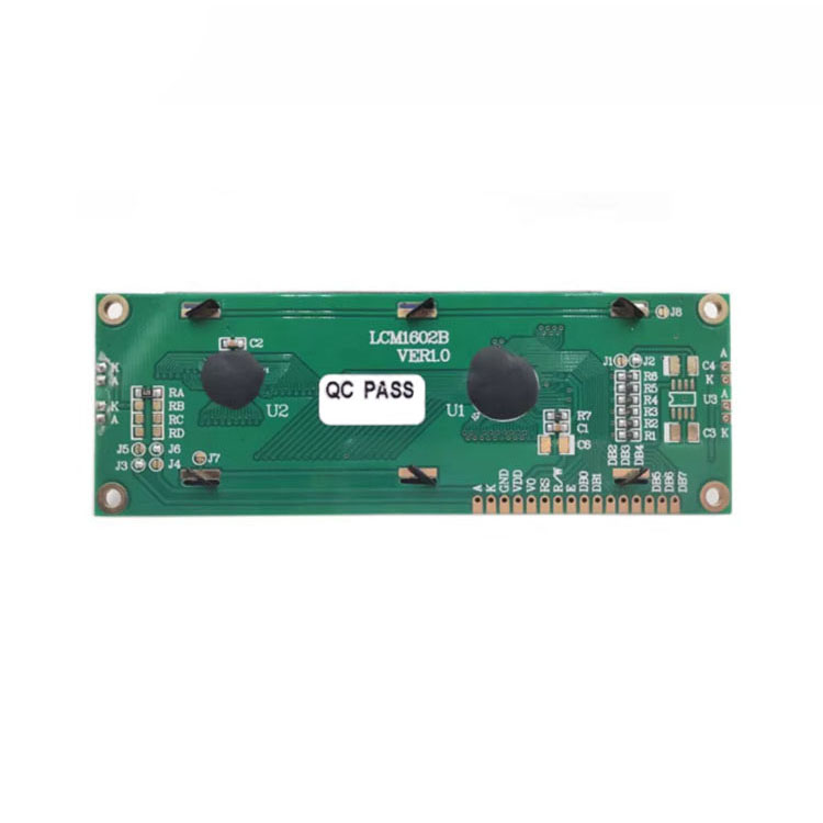 1602 16x2 Dot Matrix Large Character COB Module Blueness Yellow STN LCD LED Backlit Display 60 Viewing Angle 0-50C Operating