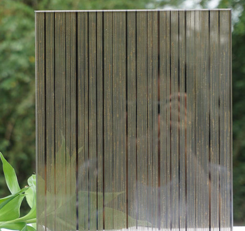 Прозрачное/окрашенное сетчатое ламинированное проволочное стекло для внутреннего декора