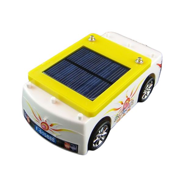 Minivan Car Toy Solar Powered Mini Car Toys Funny Solar Energy Toy Cars and Trucks for Kids