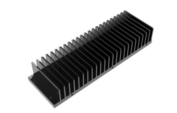 A extrusão do dissipador de calor do computador T66 perfila CA anodizou 6063 Electrophoretic
