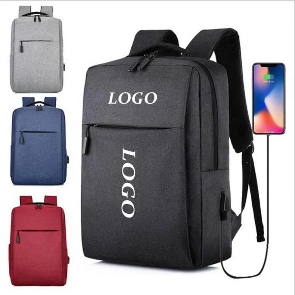 Custom LOGO Laptop Backpack for mens Business sac a dos Waterproof Oxford mochilas School Student Backpack with USB